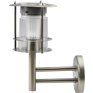 Solar LED-Wandleuchte mit 2 LEDs