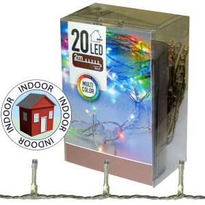 Lichterkette 20 LED 2.3m Multicolor