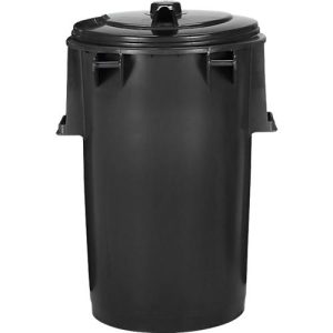 System-Mülleimer SME, Volumen 50 l, ohne Bügel, anthrazit System-Mülleimer SME, Volumen 50 l, ohne Bügel, anthrazit