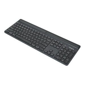 Targus EcoSmart – Tastatur – nachhaltige Energiegewinnung – antimicrobial – hintergrundbeleuchtet – kabellos Targus EcoSmart – Tastatur – nachhaltige Energiegewinnung – antimicrobial – hintergrundbeleuchtet – kabellos