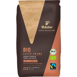 Tchibo Vista Collection Bio Caffè Crema, 1 kg, ganze Bohnen