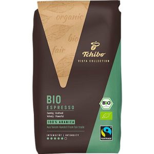 Tchibo Vista Collection Bio Espresso, 1 kg, ganze Bohnen
