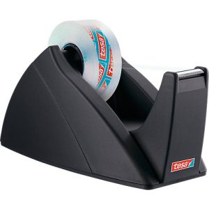Tischabroller tesa® Basis, schwarz Tischabroller tesa® Basis, schwarz