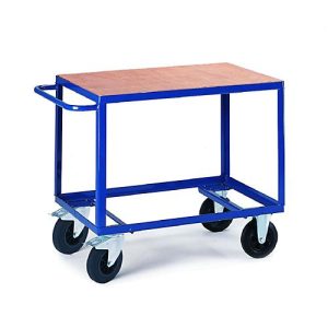 Tischwagen, 1 Ladefläche 1200 x 800 mm, Tragkraft 500 kg, für Produktion und Werkstatt Tischwagen, 1 Ladefläche 1200 x 800 mm, Tragkraft 500 kg, für Produktion und Werkstatt