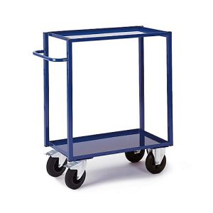 Tischwagen, 2 Ladeflächen/Blechwannen, 995 x 695 mm, Tragkraft 400 kg Tischwagen, 2 Ladeflächen/Blechwannen, 995 x 695 mm, Tragkraft 400 kg