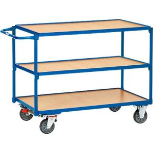 Tischwagen mit 3 Etagen, 850 x 500 mm Tischwagen mit 3 Etagen, 850 x 500 mm