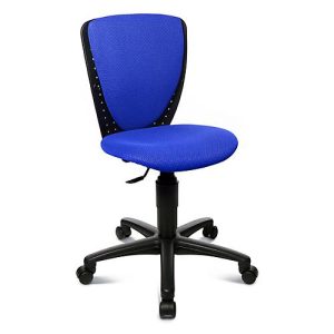 Topstar Kinderdrehstuhl High S´cool, ohne Armlehnen, Muldensitz, 3D-Netz-Rückenlehne, blau/schwarz Topstar Kinderdrehstuhl High S´cool, ohne Armlehnen, Muldensitz, 3D-Netz-Rückenlehne, blau/schwarz