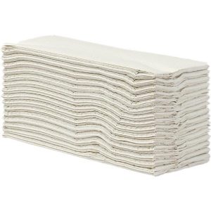 Tork® Falthandtücher 66348, 2-lagig, C-Falz, 20 Pack à 128 Blatt (2560 Tücher), naturweiß