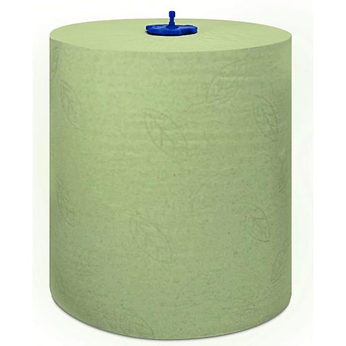 Tork® Rollenhandtuch Advanced 290076, 2-lagig, Rollenhandtuch System H1, L 150 m x B 210 mm, 6 Rollen á 150 m, Papier, grün