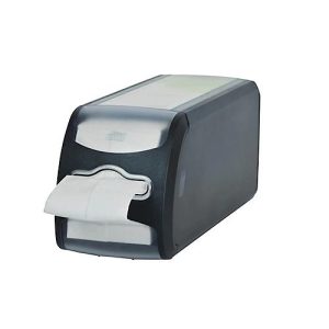 Tork® Serviettenspender Xpressnap Fit® 272901, Füllstandanzeige, L 326 x B 121 x H 143 mm, schwarz Tork® Serviettenspender Xpressnap Fit® 272901, Füllstandanzeige, L 326 x B 121 x H 143 mm, schwarz