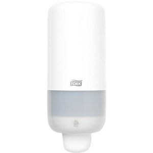 Tork® Spender für Schaumseife 561500, ‚Easy to use‘ zertifiziert, B 113 x T 105 x H 286 mm, Kunststoff, weiß