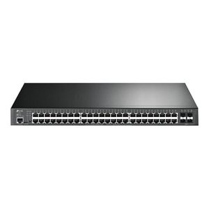 TP-Link JetStream TL-SG3452P V3.26 – Switch – L2+ – managed – 48 x 10/100/1000 (PoE+) + 4 x Gigabit SFP – an Rack montierbar