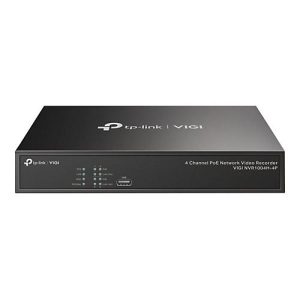 TP-Link VIGI NVR1004H-4P V1 – NVR – 4 Kanäle – netzwerkfähig TP-Link VIGI NVR1004H-4P V1 – NVR – 4 Kanäle – netzwerkfähig