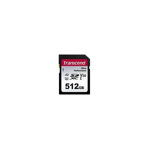 Transcend 340S - Flash-Speicherkarte - 256 GB - A2 / Video Class V30 / UHS-I U3 - SDXC UHS-I