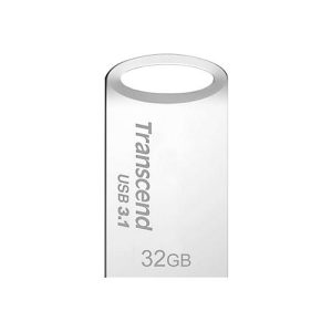 Transcend JetFlash 710 – USB-Flash-Laufwerk – 32 GB – USB 3.1 – Silber