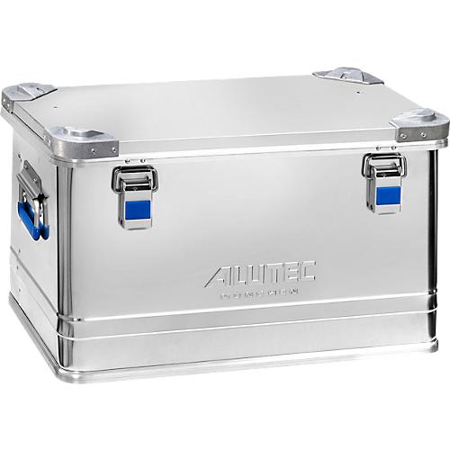 Transportbox Alutec INDUSTRY 60, Aluminium, 60 l, L 350 x B 245 x H 315 mm, mit Stapelecken, stabiler Deckel