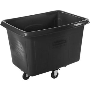 Transportwanne Rubbermaid Cube Truck, 0,39 m³, mit Rollen, schwarz Transportwanne Rubbermaid Cube Truck, 0,39 m³, mit Rollen, schwarz