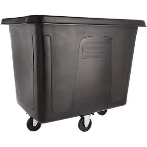 Transportwanne Rubbermaid Cube Truck, 0,45 m³, mit Rollen, schwarz Transportwanne Rubbermaid Cube Truck, 0,45 m³, mit Rollen, schwarz