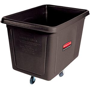 Transportwanne Rubbermaid Cube Truck, 0,57 m³, mit Rollen, schwarz Transportwanne Rubbermaid Cube Truck, 0,57 m³, mit Rollen, schwarz