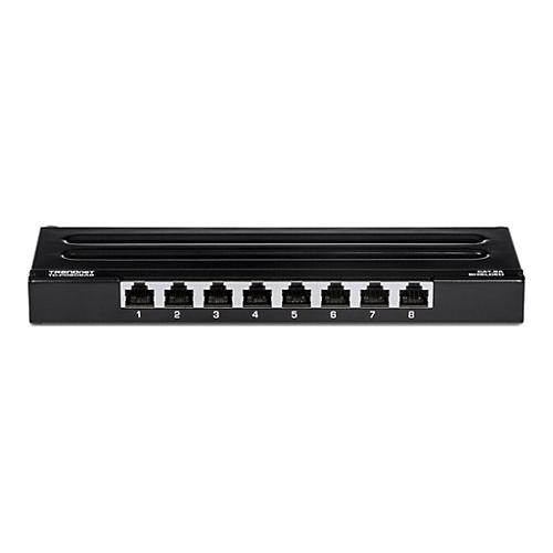 TRENDnet TC-P08C6AS - Patch Panel - 0.5U