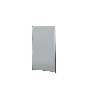 Trennwand Aluna, 1000 x 1600 mm, grau Trennwand Aluna, 1000 x 1600 mm, grau