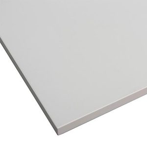 Treston ESD-Arbeitsplatte QuatreX, laminatbeschichtet, B 1230 x T 900 x H 25 mm, lichtgrau RAL 7035