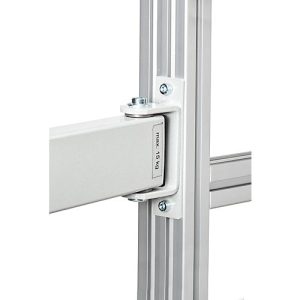 Treston QuatreX Universalhalter mit Arm, schwenkbar, bis 15 kg, 460 mm Armlänge, ESD-leitfähig, lichtgrau RAL 7035 Treston QuatreX Universalhalter mit Arm, schwenkbar, bis 15 kg, 460 mm Armlänge, ESD-leitfähig, lichtgrau RAL 7035
