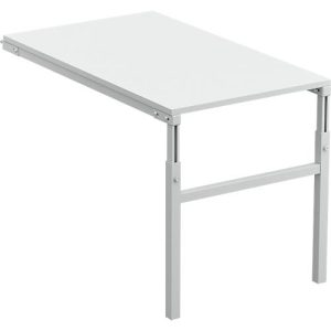 Treston Winkelanbautisch TP 510K ESD, für Treston Arbeitstische Serie TP & TPH, ESD-leitfähig, B 1000 x T 500 mm
