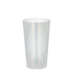 Trinkbecher Papstar, Mehrweg, 0,2 l, Ø 65 mm, mit Füllstrich & Stapelkante, unzerbrechlich, spülmaschinengeeignet, r, PP, transluzent, 10 Stück Trinkbecher Papstar, Mehrweg, 0,2 l, Ø 65 mm, mit Füllstrich & Stapelkante, unzerbrechlich, spülmaschinengeeignet, r, PP, transluzent, 10 Stück
