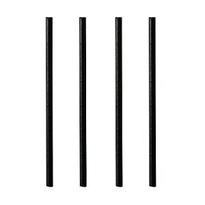 Trinkhalme Papstar, für Shakes, Einweg, L 250 x Ø 8 mm, aus FSC®-zertifiziertem Papier, schwarz, 100 Stück Trinkhalme Papstar, für Shakes, Einweg, L 250 x Ø 8 mm, aus FSC®-zertifiziertem Papier, schwarz, 100 Stück