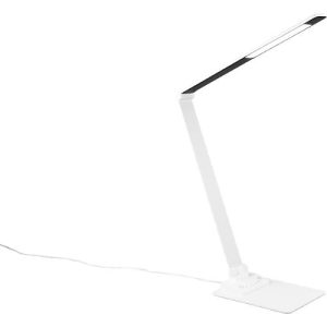 TRIO LED-Tischleuchte TRAVIS, 6,5 W, 650 lm, dimmbar, USB-Ladefunktion, weiß