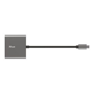 Trust Dalyx 3-in-1 Multiport USB-C Adapter – Dockingstation – USB-C 3.2 Gen 1 – HDMI