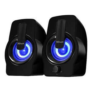 Trust Gemi RGB – Lautsprecher – für PC – 6 Watt (Gesamt) – Schwarz