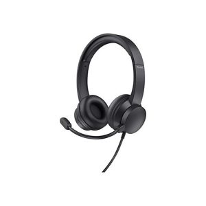Trust HS-201 – Headset – On-Ear – kabelgebunden – USB-A – Schwarz