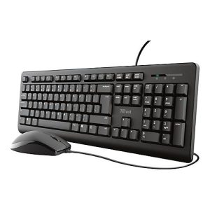 Trust Primo – Tastatur-und-Maus-Set – USB – QWERTZ – Deutsch