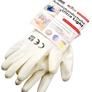 1 Paar Damen-Arbeitshandschuhe. ultraleicht
