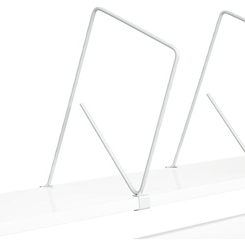 Unterteilbügel Serie TPB, für Etagenboard Serie TPB, Höhe 400 mm, 5 Stück