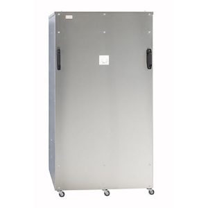 UVC Luftreiniger Flatlift Größe XL, Leistung 220 W, bis 4410 m³/h, für Raumgrößen bis 500 m², bis 8000 h, Rollen, Edelstahl, B 813 x T 813 x H 1600 mm UVC Luftreiniger Flatlift Größe XL, Leistung 220 W, bis 4410 m³/h, für Raumgrößen bis 500 m², bis 8000 h, Rollen, Edelstahl, B 813 x T 813 x H 1600 mm