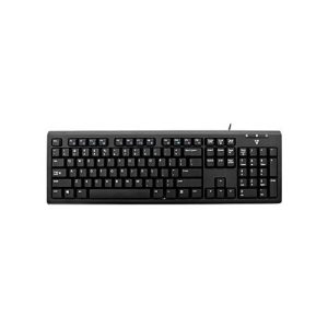 V7 KU200GS-DE – Tastatur – Deutsch – Schwarz V7 KU200GS-DE – Tastatur – Deutsch – Schwarz