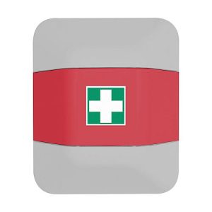Verbandskasten-Aufsatz, f. Feuerlöscherschrank help, B 434 x T 225 x H 196mm, rot