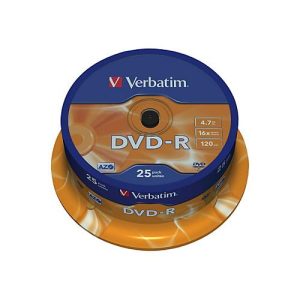 Verbatim – DVD-R x 25 – 4.7 GB – Speichermedium Verbatim – DVD-R x 25 – 4.7 GB – Speichermedium