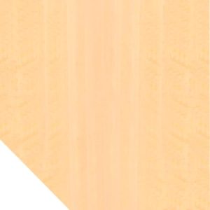 Verkettungsplatte TARA, Trapez, B 1200 x T 1200 mm, Ahorn-Dekor