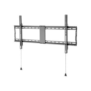 Vision VFM-W8X4V/2 – Befestigungskit (Wandmontage) – für Flachbildschirm – verriegelbar – kaltgewalzter Stahl – Schwarz