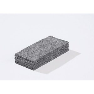 Vliestücher für Tafelwischer Typ 89129, 59 x 130 mm, 10 Stück Vliestücher für Tafelwischer Typ 89129, 59 x 130 mm, 10 Stück