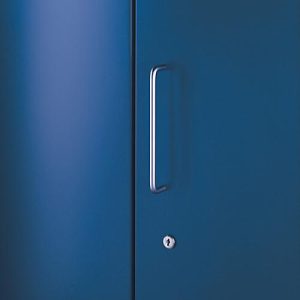 Vorbautür, für Regal Archivo Color, 2 Ordnerhöhen, B 950 mm, enzianblau Vorbautür, für Regal Archivo Color, 2 Ordnerhöhen, B 950 mm, enzianblau