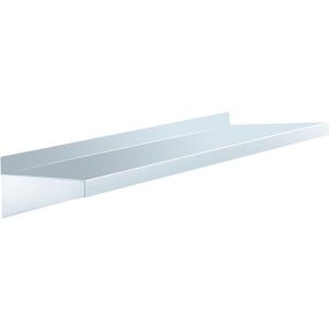 Wandbord 1000×250 mm, Edelstahl
