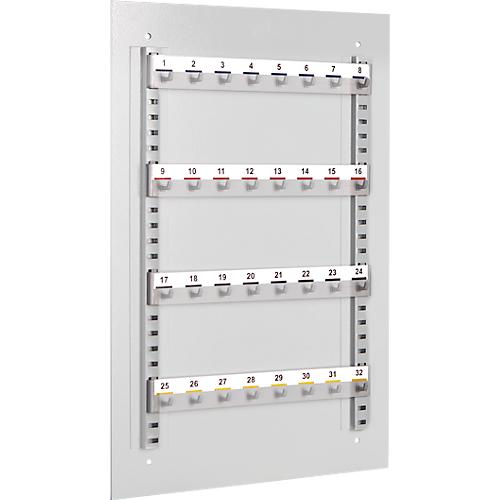 Wandtafel mit 32 Haken