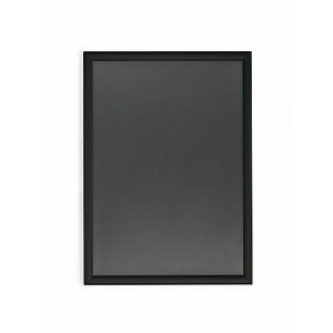 Wechselrahmen, DIN A2, schwarz eloxiert