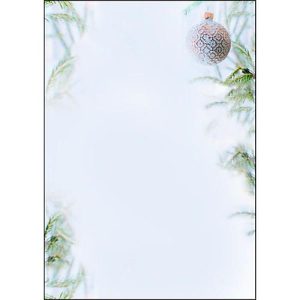 Weihnachtsmotiv-Papier ‚Winter Mood‘, 90g-Feinpapier, 100 Blatt A4, Inkjet- & Laserdrucker