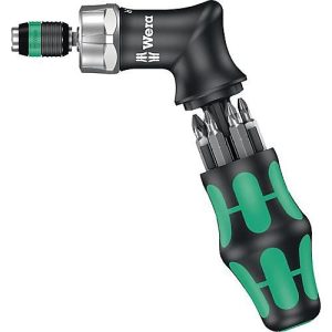 Wera Bit-Set KK Pistol RA, Aufbew., 7-teilig, B 150 x T 110 x H 60 mm, inkl. Magazinbithalter